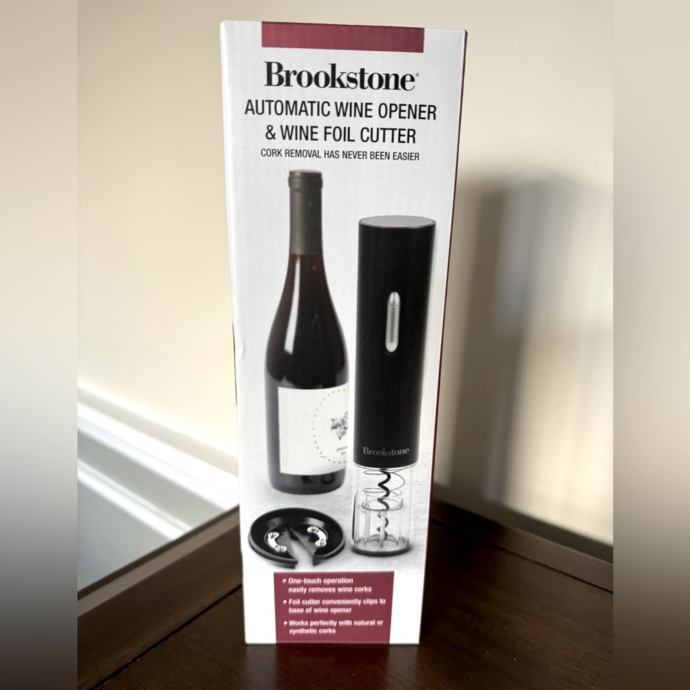 Brookstone automatic wine opener